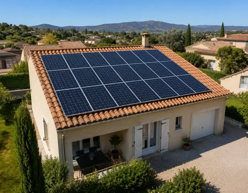 Prime à l'autoconsommation panneaux solaires Rions — aide financière de l'État